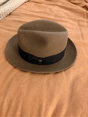 Stetson Classic Brown Wool Fedora
